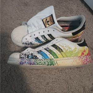 Adidas Rainbow Superstars
